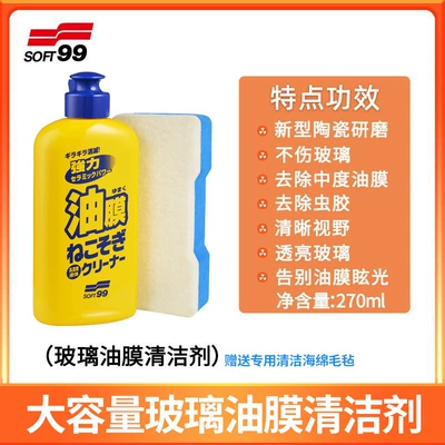 Film Coating Small Gold Bottle – Glass agent - single-product-glass-degreasing-film-cleaner-270ml