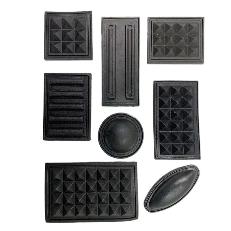 Фабрика большого количества спотовых прямых продаж багажных аксессуаров пластиковые нижняя гвоздь пвх ножки пузыря основание стили