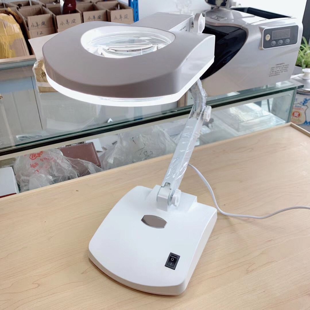修表工具 台灯 带放大镜 修表台灯 放大物品 放大手表零件工具
