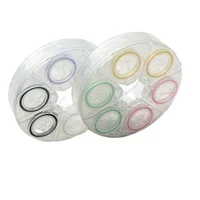 Xy310 Multi-Pack пресс двойная коробка Флип Тип красота зрачок коробка контактные линзы уход коробка Компаньон коробка оптом
