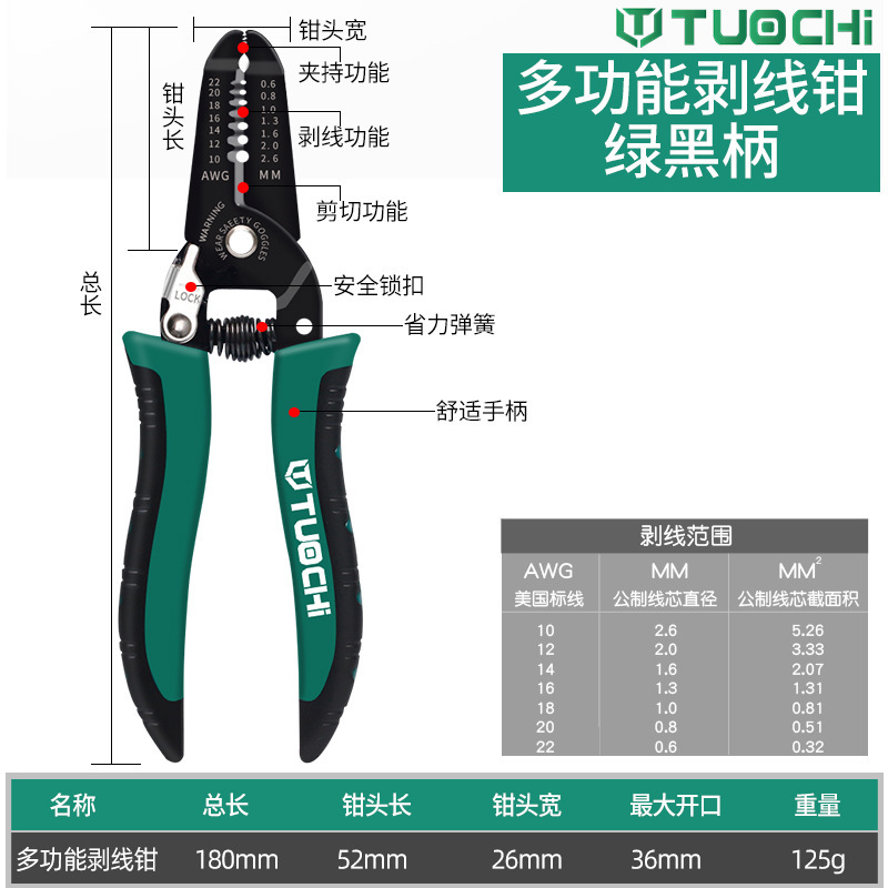 ワイヤーストリッパー手動工具電気ケーブルストリッパー|undefined