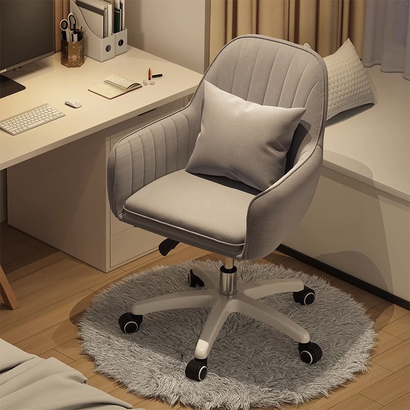 Silla de la computadora Escritorio de estudio en el hogar silla giratoria cómoda larga sentada respaldo silla dormitorio estudiante universitario e-sports asiento