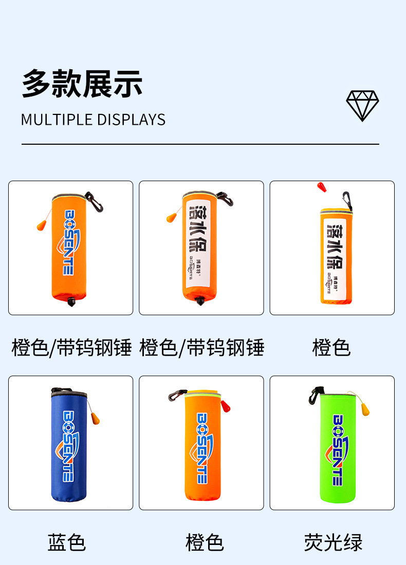 Automatic Inflatable Water Rescue Device with Window Breaker, Portable Car Self-Rescue Device, Car-Mounted Water Rescue Life Jacket