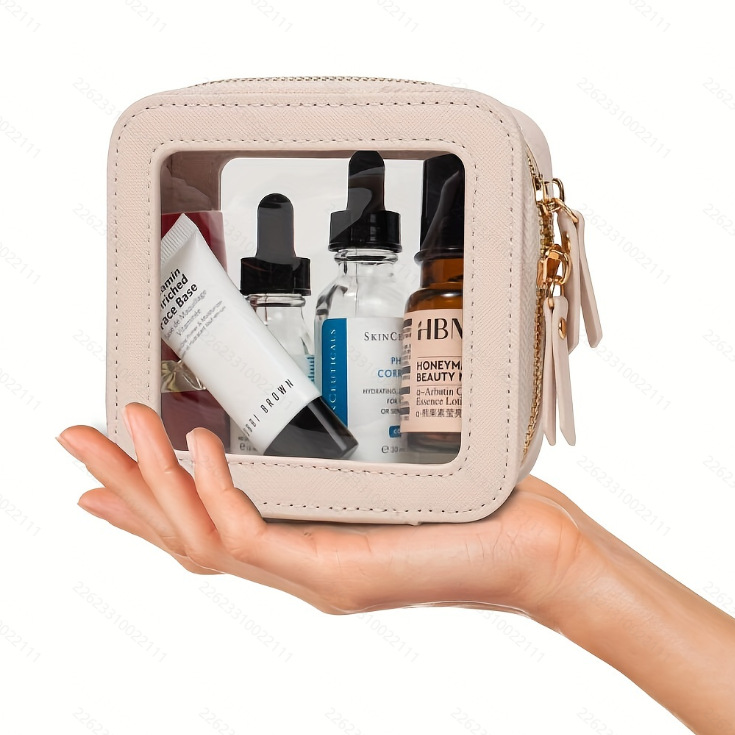 이중 투명 베이지