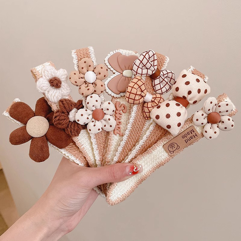 Niños pestañas pegatinas para el cabello acabado artefacto brazo para el cabello bebé velcro correa para el cabello niñas arco tarjeta para el cabello toque