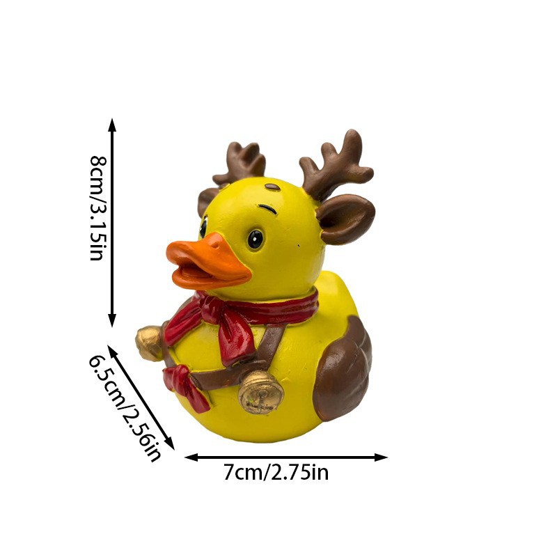 Nuevo producto transfronterizo, Pato Vegetal de Diseño Peculiar, Artesanía de Resina de Pato Vegetariano