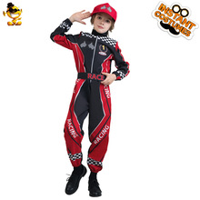 儿童赛车手服装舞台表演服装派对演出服装万圣节赛车手装扮服装