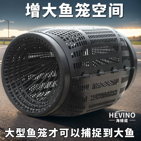 Large New Fish Cage with Inverted Mouth and Enlarged Anti-Escape Net Cage Round Fish Net Cage New Round