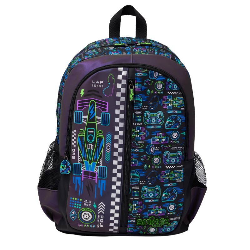 Australia smiggle mochila escolar para estudiantes de primaria y secundaria mochila para niños bolsa de ocio al aire libre mochila de dibujos animados de gran capacidad