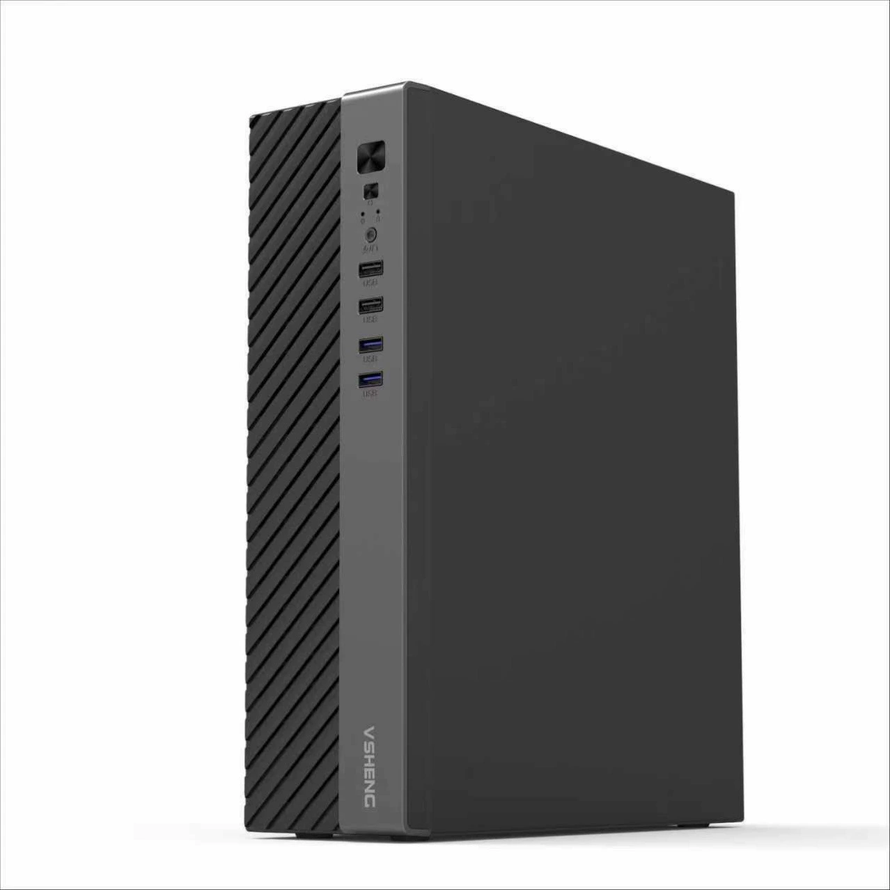Собранный настольный компьютер MTX мини мини ATX маленький корпус блока питания набор DIY офис оболочка ITX