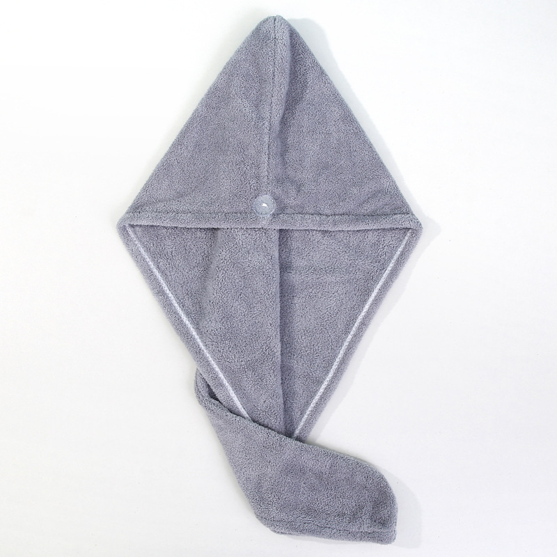 Серая сухая шляпа для волос