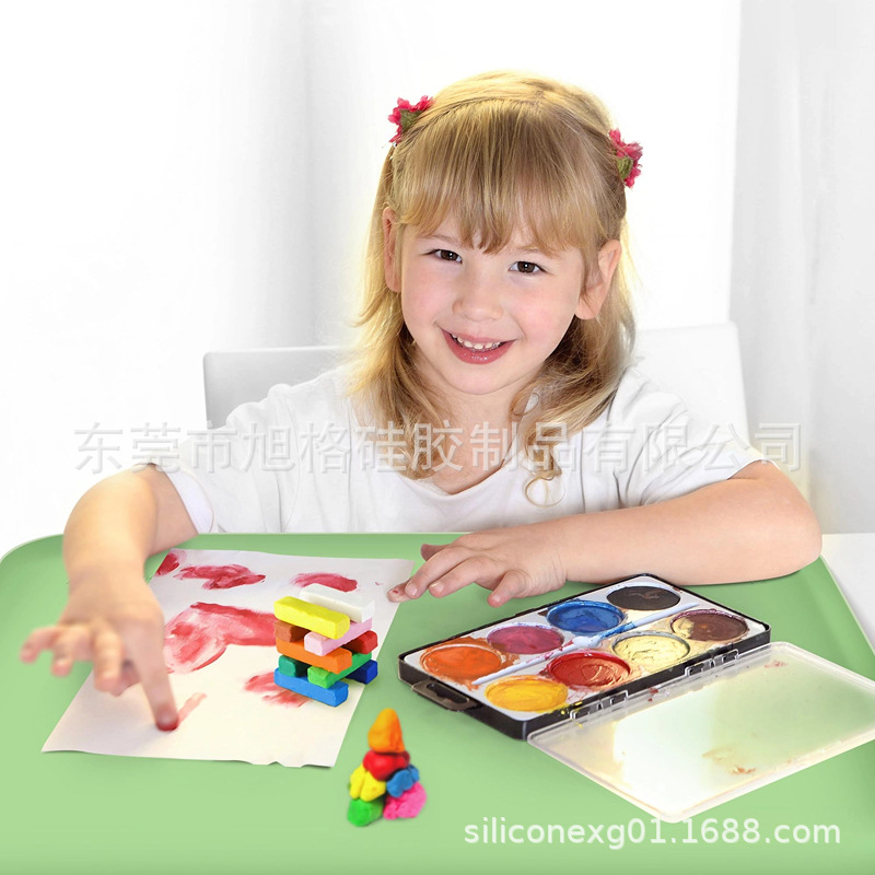 儿童硅胶艺术垫