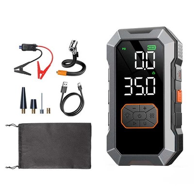 [N5] Cross-Border Jump Starter, Other Automotive Safety Supplies - n5-silver-6000mah-smart-clip-bag