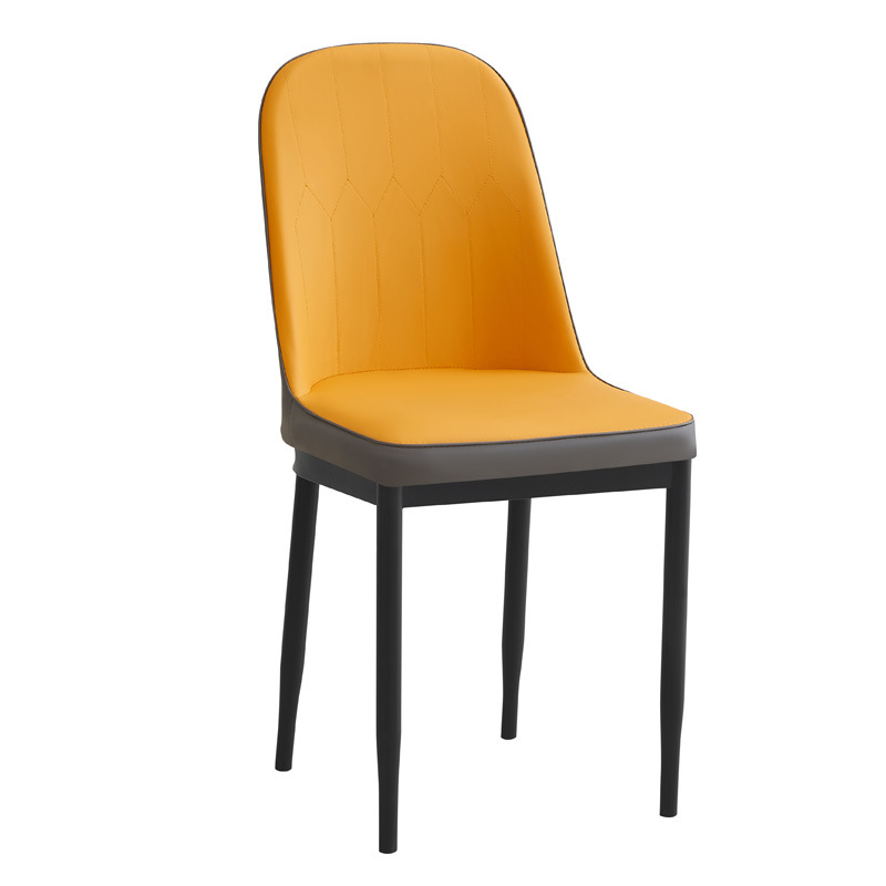 Silla de comedor de lujo ligera, taburetes domésticos, estilo nórdico simple, mesas y sillas de maquillaje en línea, restaurantes de hotel, mesas y sillas de comedor de hierro forjado