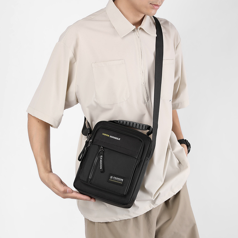 Bolso de hombro de hombre, bolso de hombro casual, bolso de moda, bolso de hombre, bolso vertical de negocios, mochila de viaje