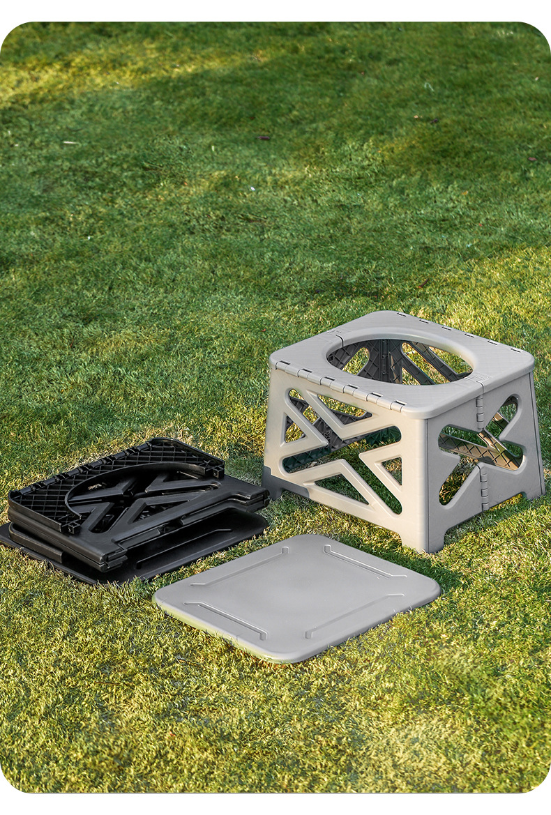 Car Folding Toilet Portable Odor-proof Toilet Outdoor Camping Mobile Toilet Emergency Multifunctional Toilet Stool