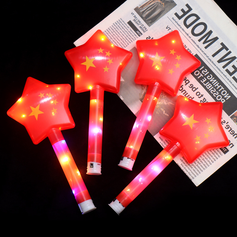 1 National Day style five-star stick (21 * 10cm)