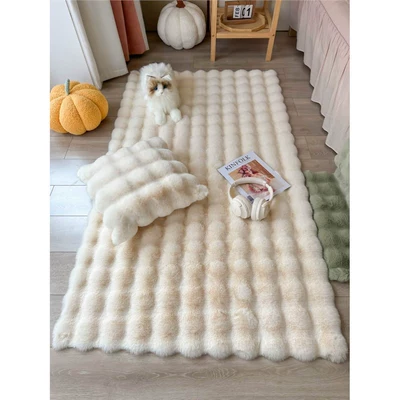 Light Luxury Wool Rug for Bathroom, Car Carpet
