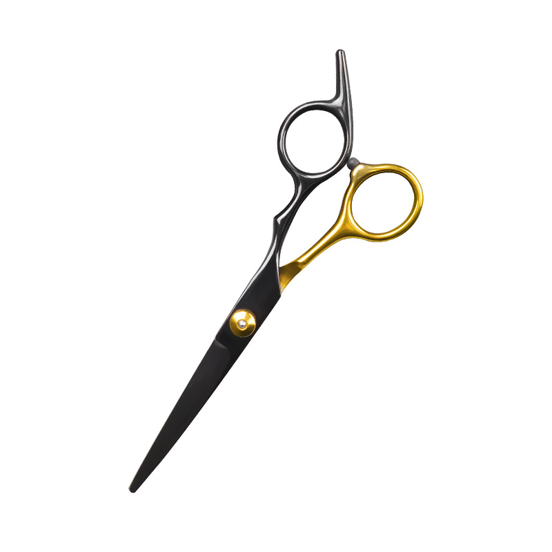 블랙 골드 플랫 가위