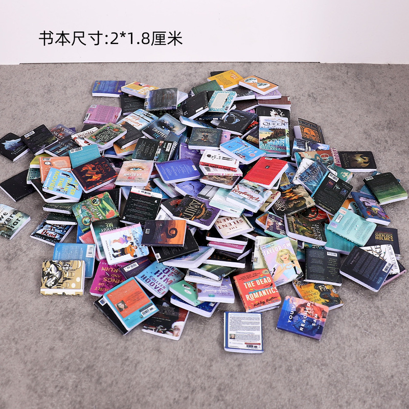 ミニチュアドールハウス絵本小説雑誌シミュレーションミニモデルシーン撮影小道具アクセサリーおもちゃ|undefined