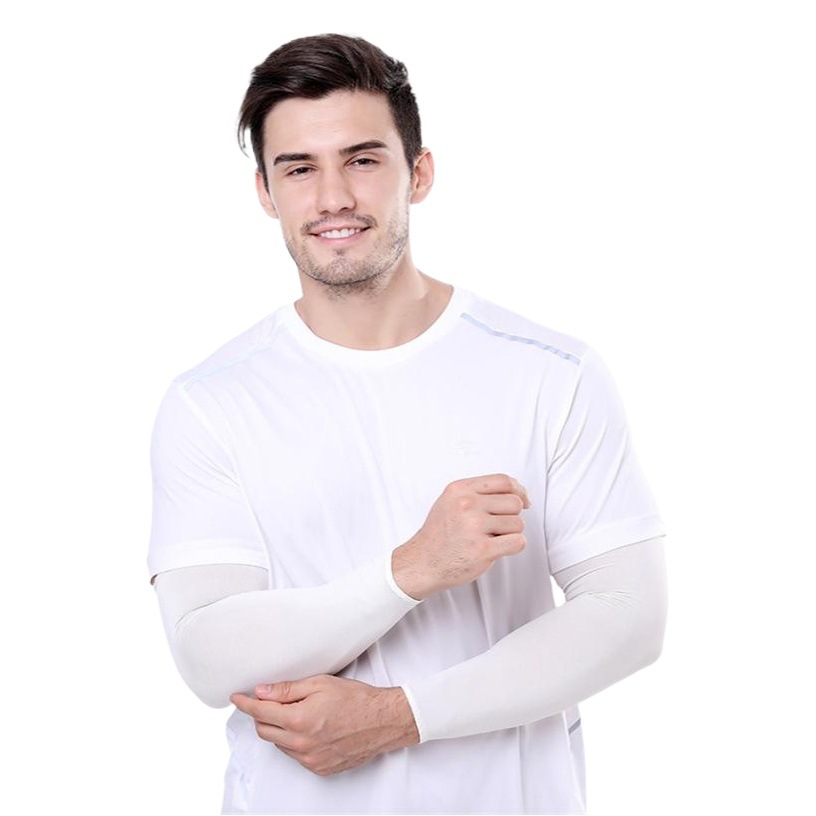 Summer Ice Sunscreen Men's Sleeve Anti-UV Gloves Women's Thin Ice Silk Sleeve Driving Riding Arm Protective Arm Sleeve