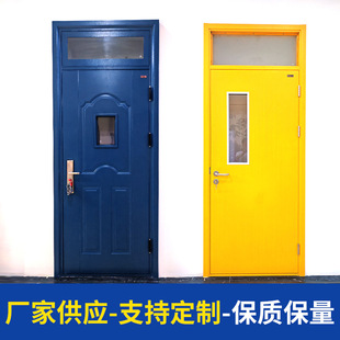 简约钢质学校门宿舍防盗门教室门工程门可视化窗口设计坚固结实-阿里巴巴