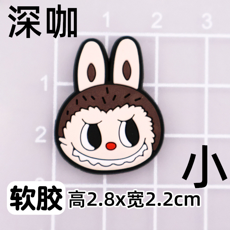 全套拉布布卡通diy饰品配件 手机壳水杯棉拖鞋子ipad套装饰贴片|undefined