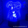 The Avengers, night light, creative touch table lamp for bed, lantern, 3D, creative gift, remote control, 16 colors