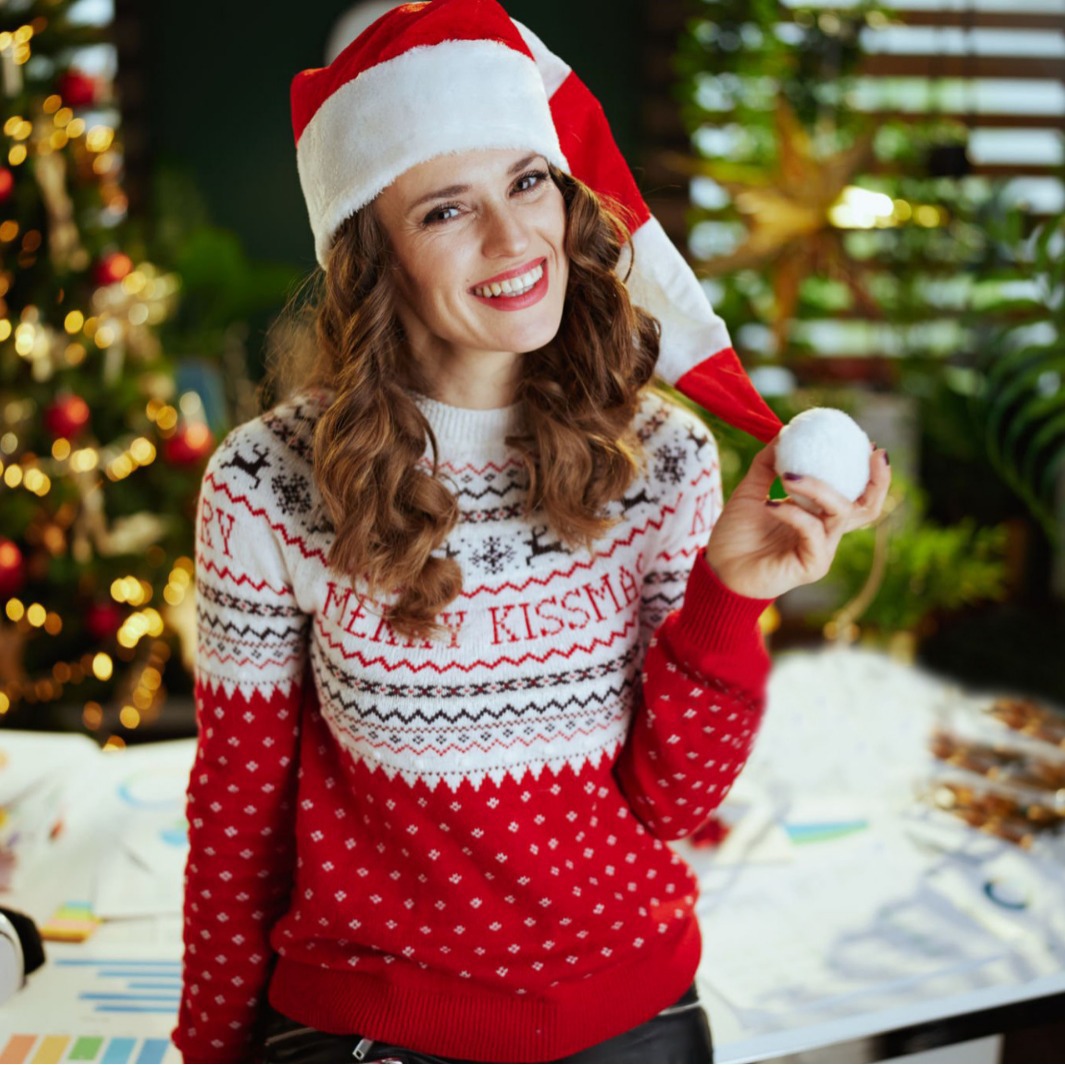 Sombrero de Navidad alargado transfronterizo 150cm Sombrero de Navidad 90cm Sombrero de Navidad super largo rojo, blanco y verde Sombrero de Navidad