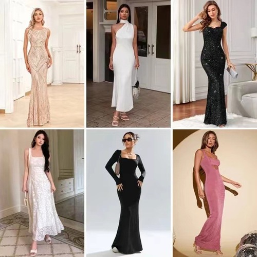 Shein dress, sexy, bodycon, dress, trendy, mixed styles, wholesale, multi-color matching