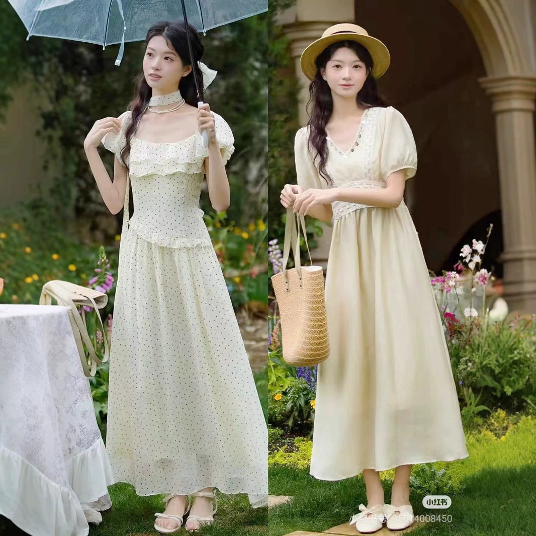 Летняя женская одежда с тринадцатью элементами, милое стильное платье-юбка в стиле интернет-знаменитостей, женская летняя женская юбка с талией для девочек, разные стили, оптовая продажа