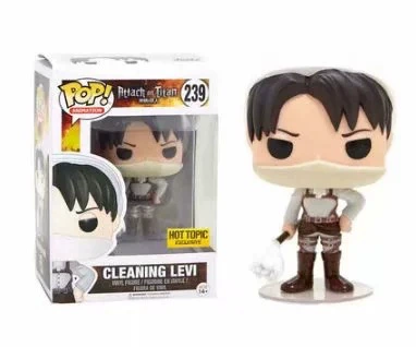 Виниловые фигурки Funko POP «Атака титанов» POP20/21/235/239, ПВХ, 10 см коллекционные