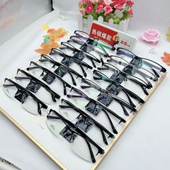 Seiko Fashion Men's Business Full Frame Half Frame Brushed Myopia Glasses Frame Buick Pure Titanium Steel Plate Frame Factory Wholesale