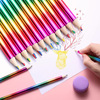 Rainbow crayons, children's pen for elementary school students, multicoloured coloured pencils, four colors, hand painting, Birthday gift