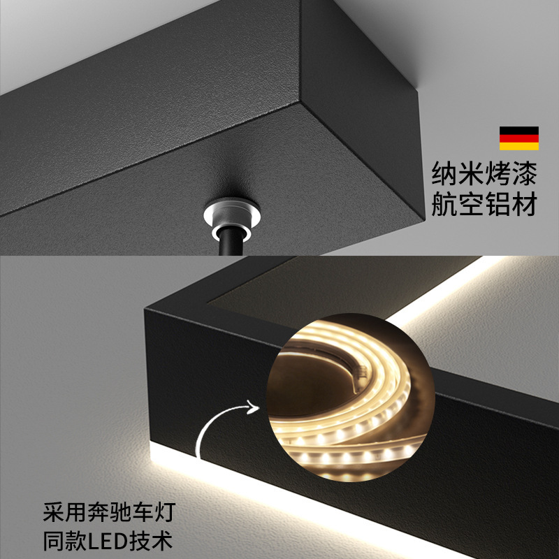 DGY客間シャンデリア北欧現代シンプル照明器具家庭用ヘッドライト寝室客間灯食堂灯中山照明|undefined