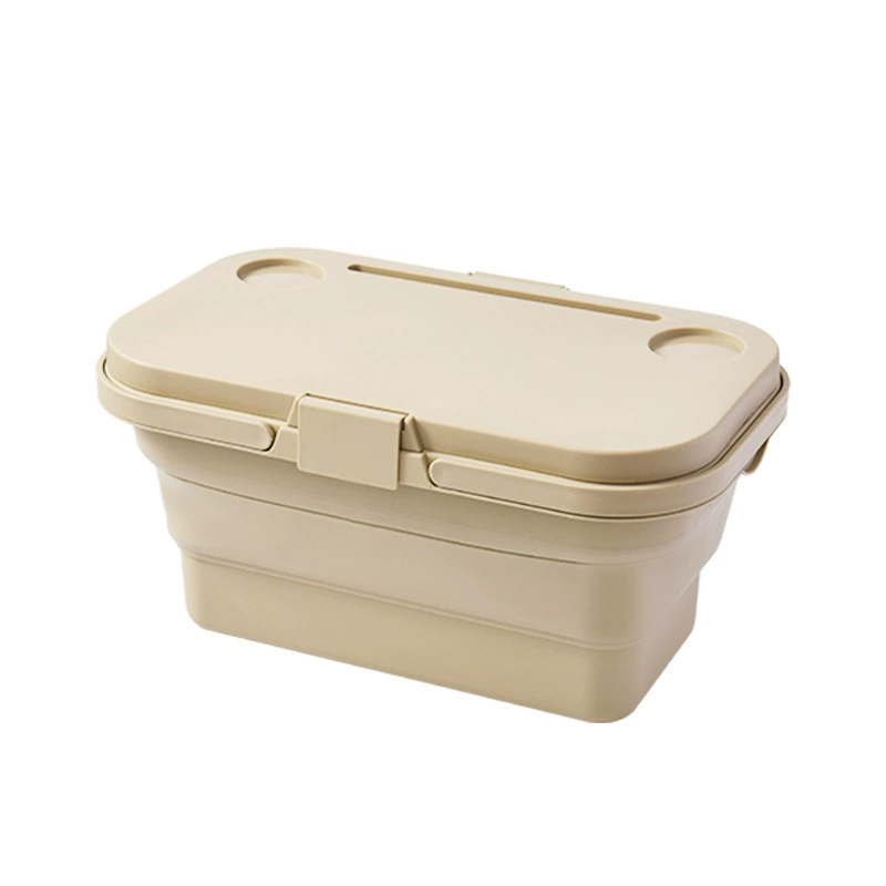 Handheld universal storage system for camping, foldable storage box