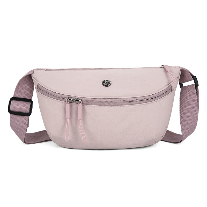 Bolso de mujer Bolso bandolera 2025 primavera nuevo estilo paño de nailon ligero bolso de madre de moda bolso de hombro simple urbano compras
