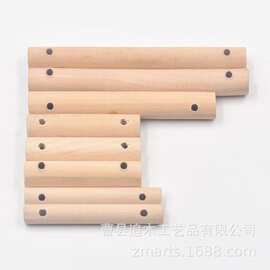 diy手工建筑模型小木棒多规格鸟窝小木棍可打孔瑜伽开背棍桌椅腿