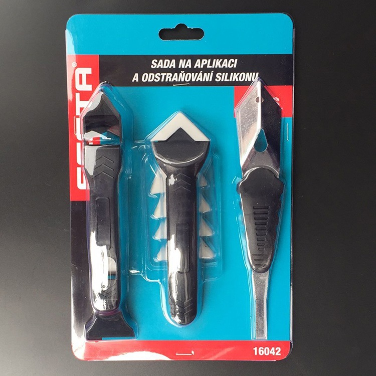 阴角刮板玻璃铲胶器角度铲刀清除残胶刮刀美缝工具刮胶套装多功能