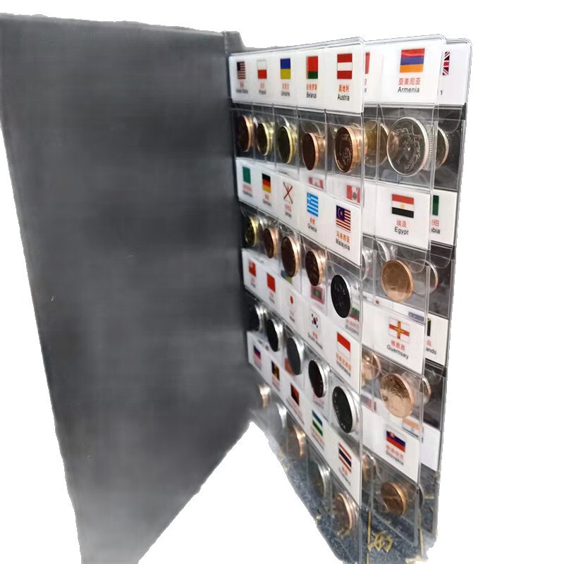 メーカー卸売 60 通貨壁画セットコインコレクションブックコレクションブック銀行販売ギフト在庫あり|undefined