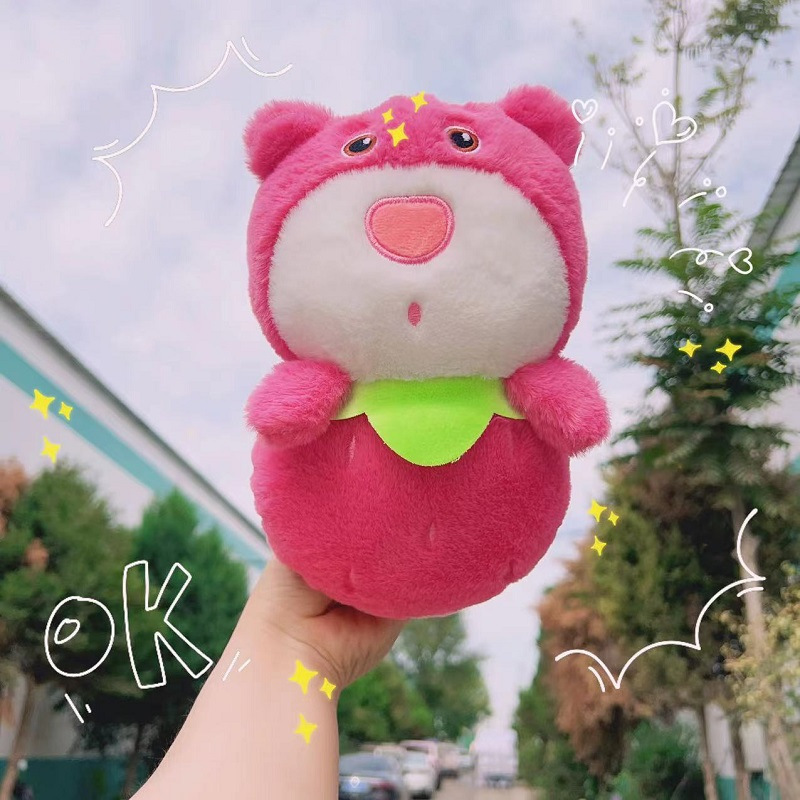 Oso de fresa de frutas