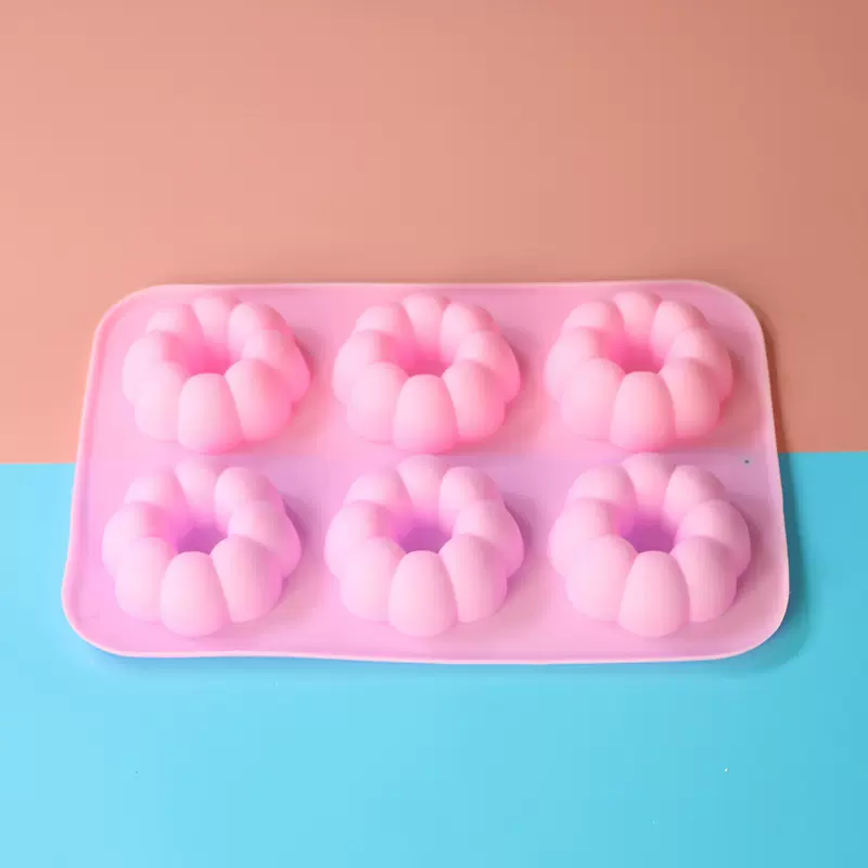 5/6连硅胶蛋糕模