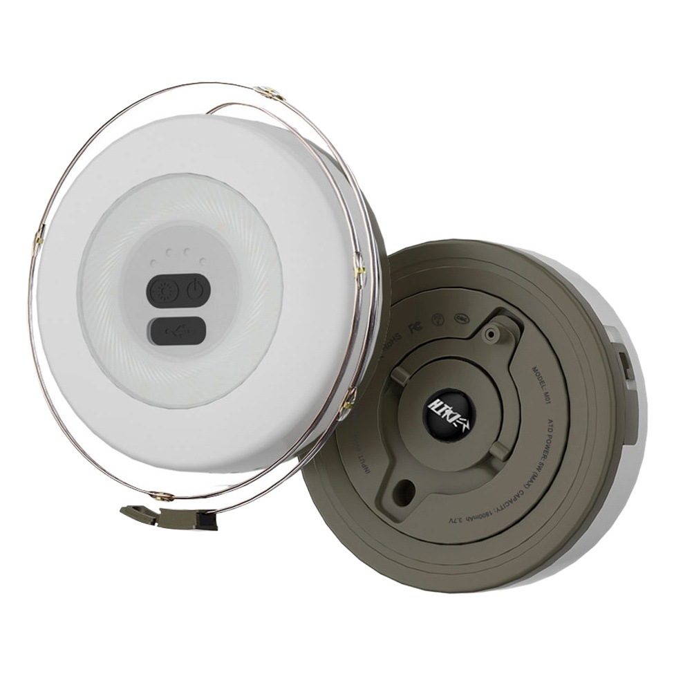 Luz Retráctil para Camping, Multifuncional, con Cinta Métrica, Colorida, para Ambiente Festivo, para Tiendas de Campaña