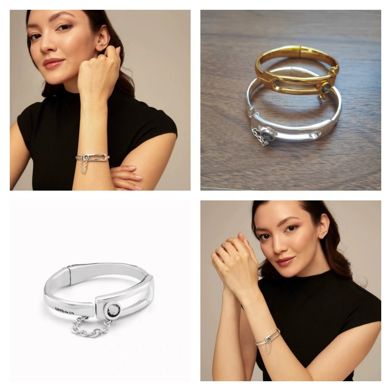 minimalistic crystal bracelet