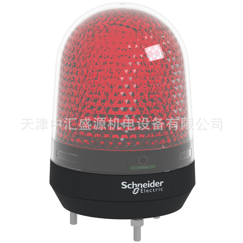 XVR3B04声光报警器红色DC12~24V无马达报警灯XVR3B04