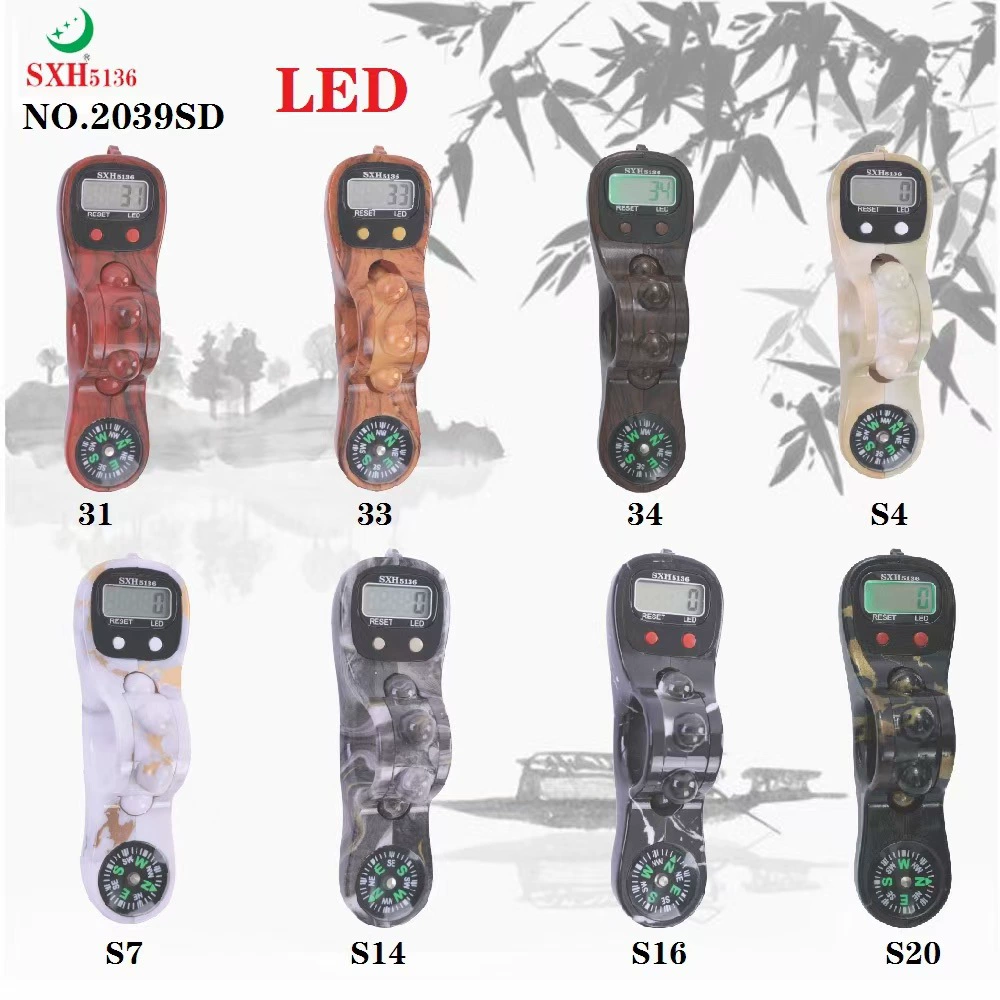 Yiwu Sanda Electronics sxh5136 бренд 2039s деревянный компас с лампой электронный счетчик восемь цветов дополнительно