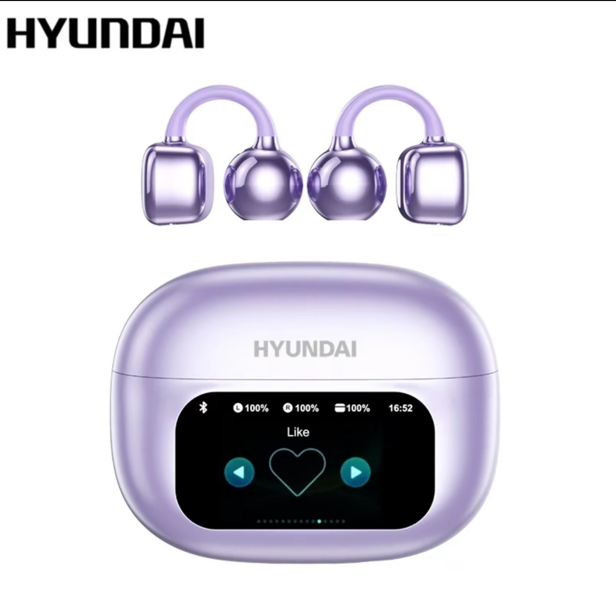 Choice HYUNDAI HY-C02 Auriculares inalámbricos con pantalla LED