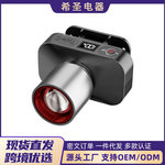 爆款电显多功能头灯强光长续航变焦充电小头灯户外迷你钓鱼头灯