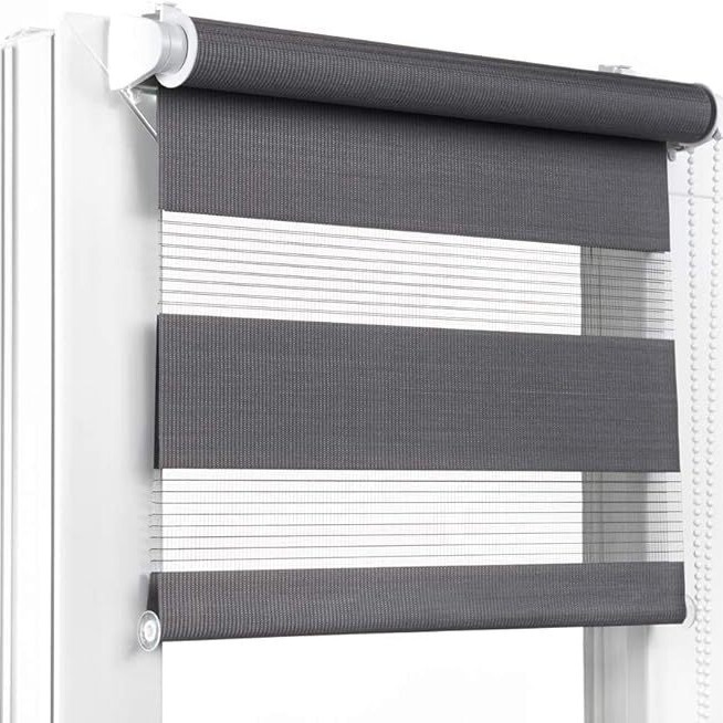 19PVC ZEBRA curtain soft gauze curtain ZEBRA BLINDS double-layer fabric sunshade curtain cross-border hot curtain 19PVC ZEBRA curtain soft gauze curtain ZEBRA BLINDS double-layer fabric sunshade curtain cross-border hot curtain