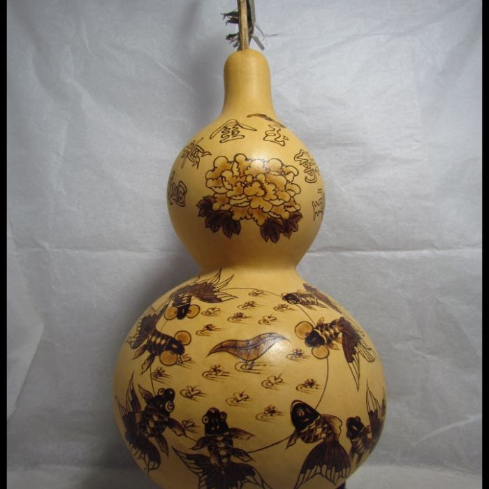 厂家批发大葫芦 烙花葫芦 供应葫芦摆件挂件地摊货源工艺礼品